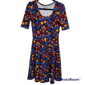 LuLaRoe Nicole Dress M